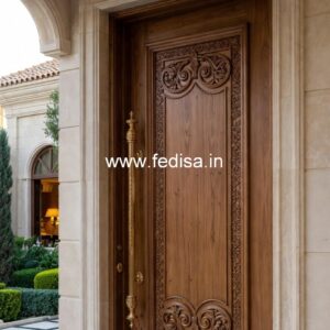 Home Entry Wooden Door Wood Door Polish Design No-3969