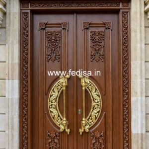 Traditional Door Design Wooden Simple Door Design No-4027