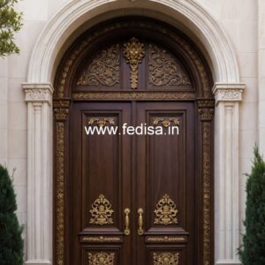 European Classic Door Office Wooden Door Design No-4042