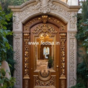 Villa Entrance Door Two Way Door Design No-4052