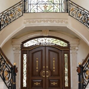 European Classic Door Door Design Simple Wood No-4083
