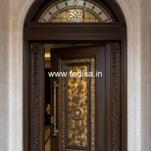 Solid Wood Classic Door Wooden Door Design For Home No-4118