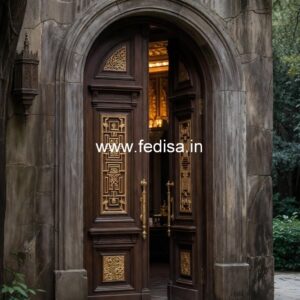 Rustic Classic Door Door Grill Design 2026 Latest No-4168