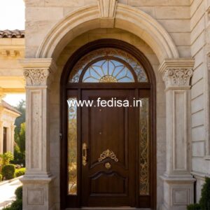 Elegant Double Door Classic Entry Design Jali Gate Design No-4182