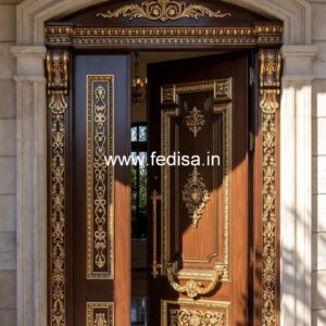 Ornate Door Design Main Door Grill Design No-4210