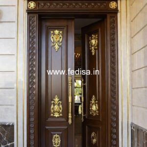 Double Door Classic Style Lokhandi Safety Door Design No-4268