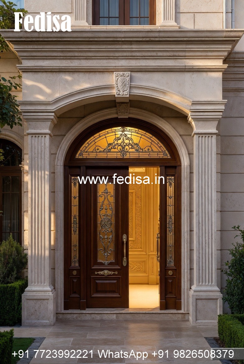 Antique Door Style Board Door Design No-4277