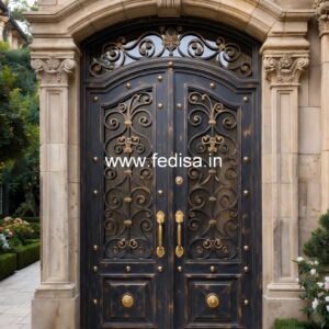 Front Entrance Classic Door Wood Carving Designs For Main Door No-4296