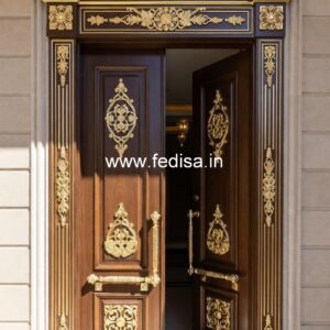 Traditional Carved Wooden Front Door Ideas Net Door Design For Home No-4302