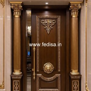 Luxury Classic Entrance Door Designs India Wooden Main Door Designs Indian Style Price No-4344
