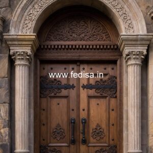 Victorian Door Design Two Door Design No-4371