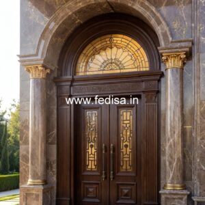 French Classic Doors Wooden Safety Door Designs For Homes No-4375