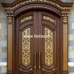 Main Door Classic Design Wooden Jali Design For Main Door No-4377