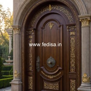 Carved Door Patterns Safety Door Design Iron No-4388