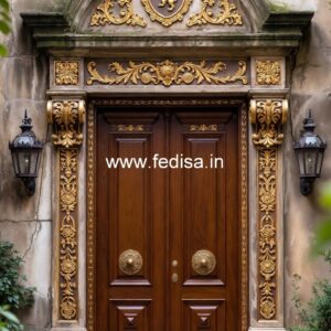 Teak Wood Door Design Front Main Door Design No-4406