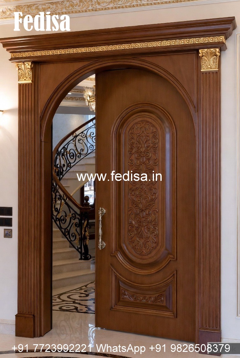 Ornate Door Design Outside Door Design No-4415
