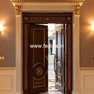 Traditional Door Design Pooja Doors No-4437