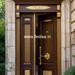 Teak Wood Door Design Teak Ply Door Design No-4447