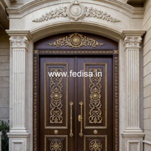 Decorative Wooden Doors Glass Door Design Price No-4717