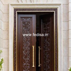 Mahogany Classic Doors Jali Wale Darwaje Ka Design No-4735