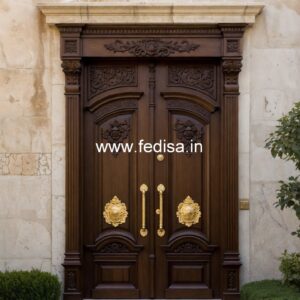 Hardwood Traditional Doors Safety Grill Gate Price No-4738