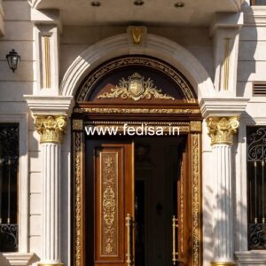 Front Entrance Classic Door Outdoor Door Design No-4747