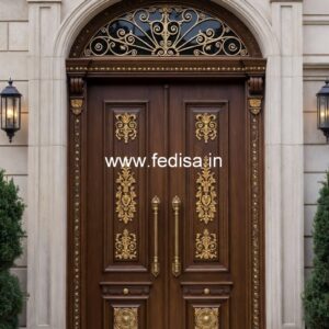 Vintage Wooden Door Lakdi Ka Door Ka Design No-4848