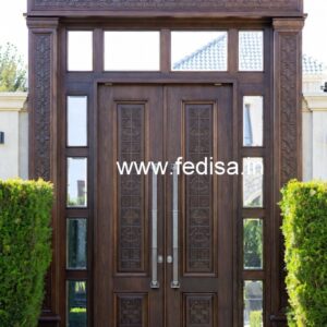 Traditional Door Design Door With Ventilation Design No-5216