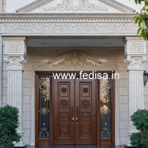 Victorian Door Design Double Door Main Gate No-5232