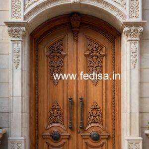 Double Door Classic Style Channel Door Design No-5252