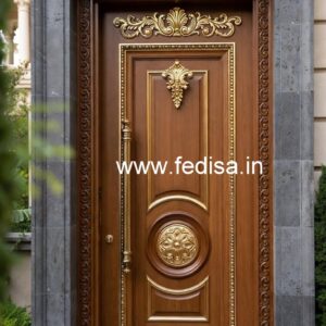 Classic Wooden Main Door Design For Home Bed Door Design No-5162