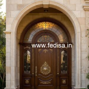Engraved Wooden Door Welding Door And Window Design No-5172