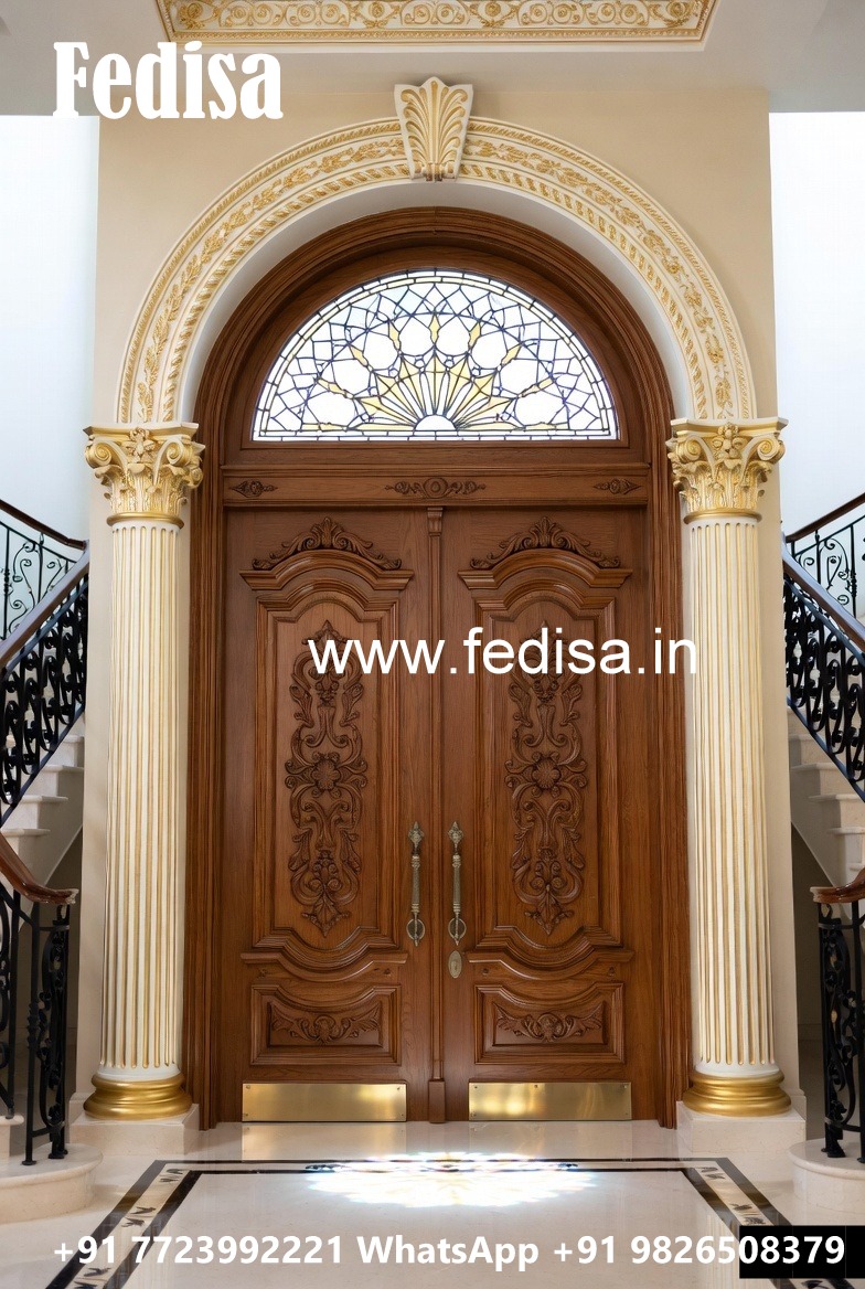 Mahogany Classic Doors Molding Door Design No-5268