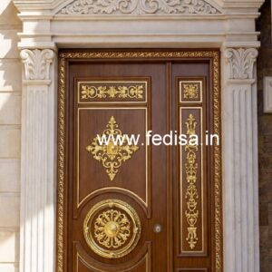 Handcrafted Wooden Door Kitchen Gate Design Wooden No-5270