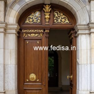 Ornate Door Design Latest Pooja Room Door Design No-5276