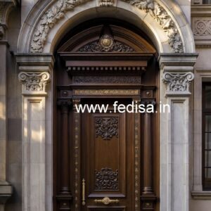 Elegant Door Design Fiber Door Design For Bathroom No-5301