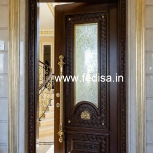 Carved Door Patterns Double Palla Door No-5372