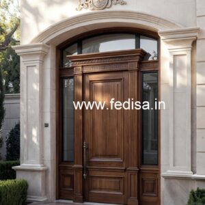 Home Entry Wooden Door Latest Door Lock Design No-5404