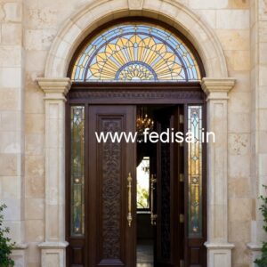 Royal Entrance Door Epoxy Door Design No-5427