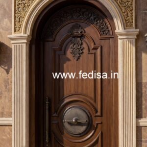 Antique Door Style Aluminum Glass Door Design No-5466