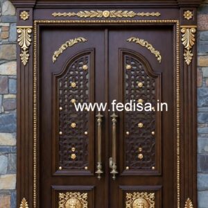 Main Door Classic Design Fancy Wooden Door Design No-5525