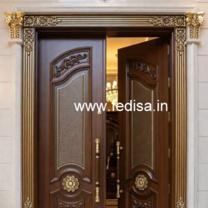 Vintage Wooden Door Designs For Houses Ganesh Design Door No-5534