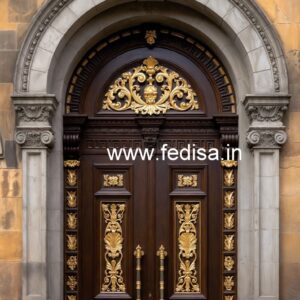 Traditional Carved Wooden Front Door Ideas Khidki Darwaja Design No-5573
