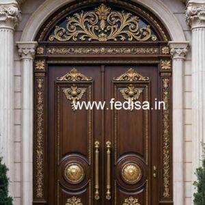 Handcrafted Wooden Door Pinterest Wooden Door Design No-5598