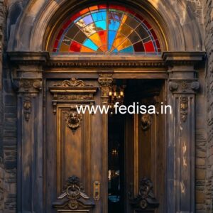 Home Entry Wooden Door Flush Door Ke Design No-5609