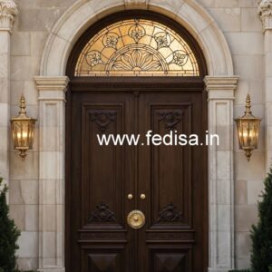Italian Style Wooden Doors Acrylic Sheet Door Design No-5647