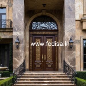 Decorative Wooden Doors Sagwan Main Door No-5660