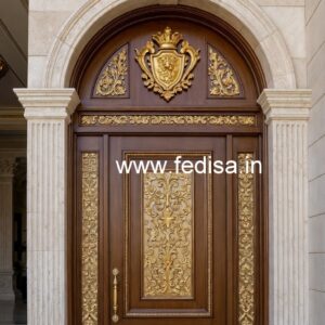 Double Door Classic Style Home Chokhat Design No-5662
