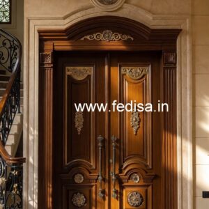 Elegant Double Door Classic Entry Design Door Mesh Design No-5740