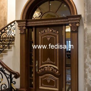 Italian Style Wooden Doors Main Door Furniture Design No-5770